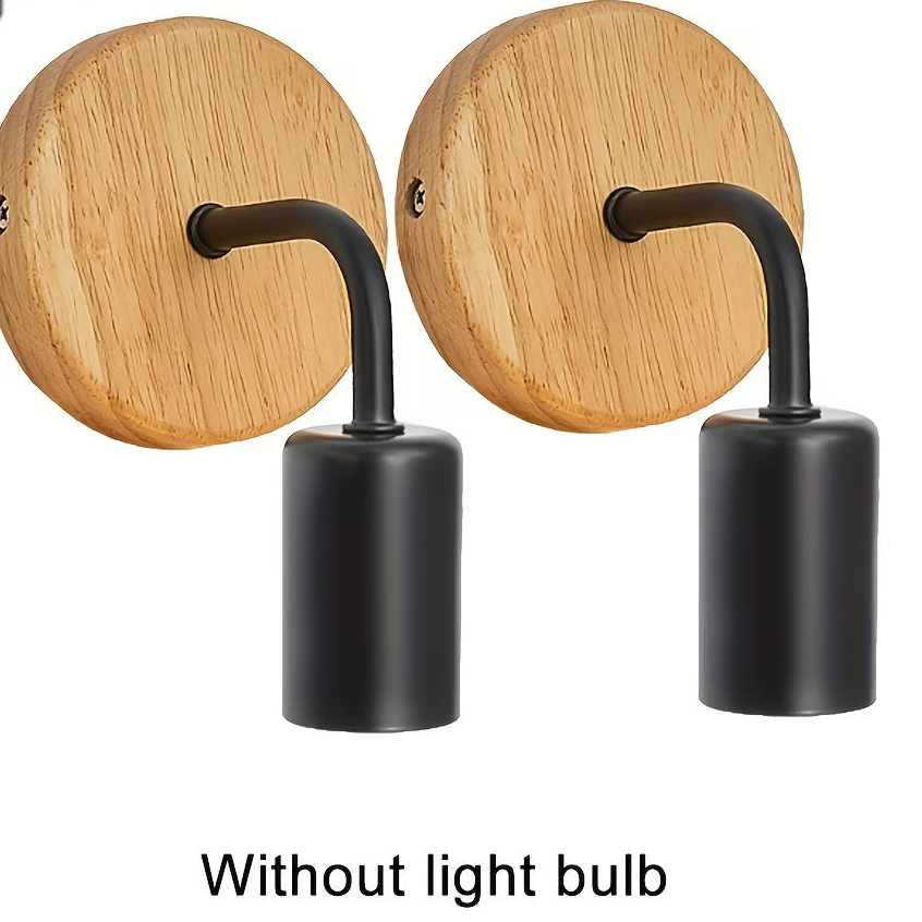 Rustična metalna zidna lampa E27