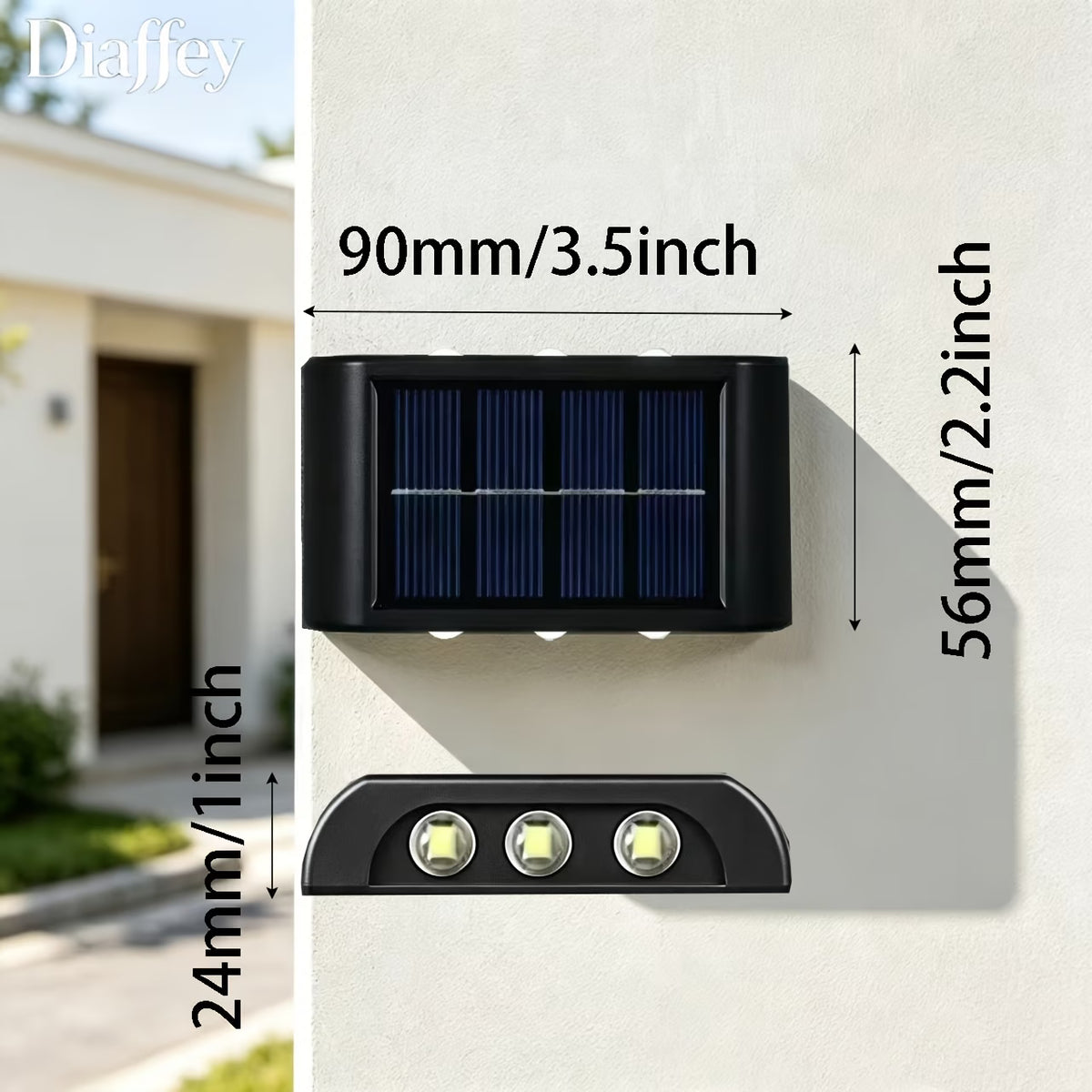 Solarne LED lampe za ogradu